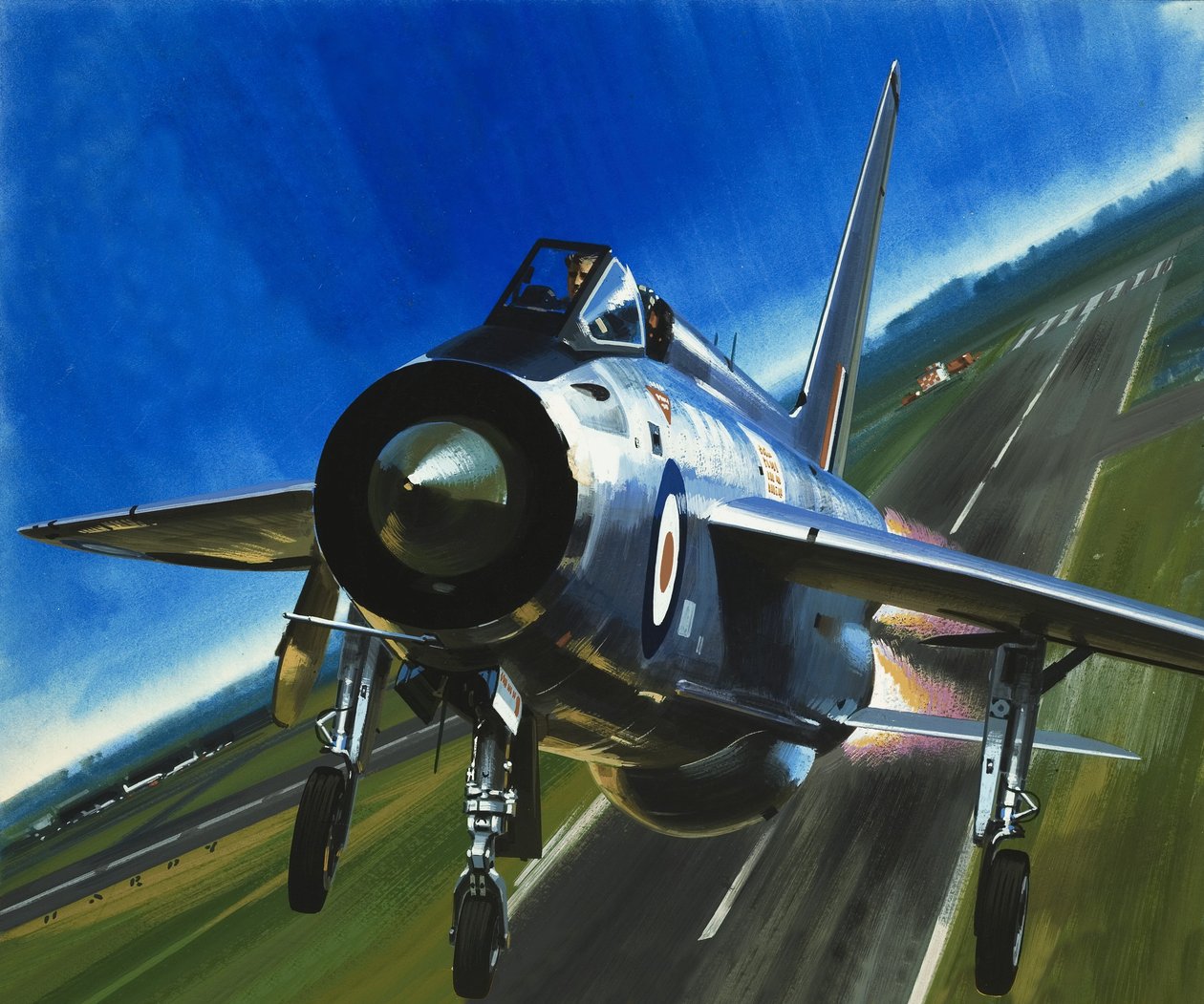 Men and Machines: The Runaway Fighter by Wilf (20th century) Hardy