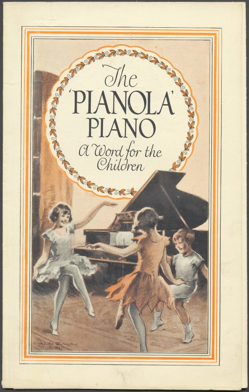Aeolian Company Pianolas, 1920s by Wilfred Fryer