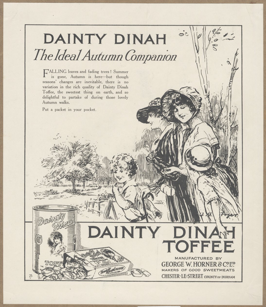 Dainty Dinah Toffee by Wilfred Fryer