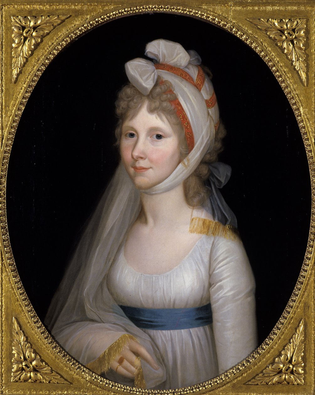 Auguste, hereditary Princess of Hessen-Kassel, c.1800 by Wilhelm Baettner