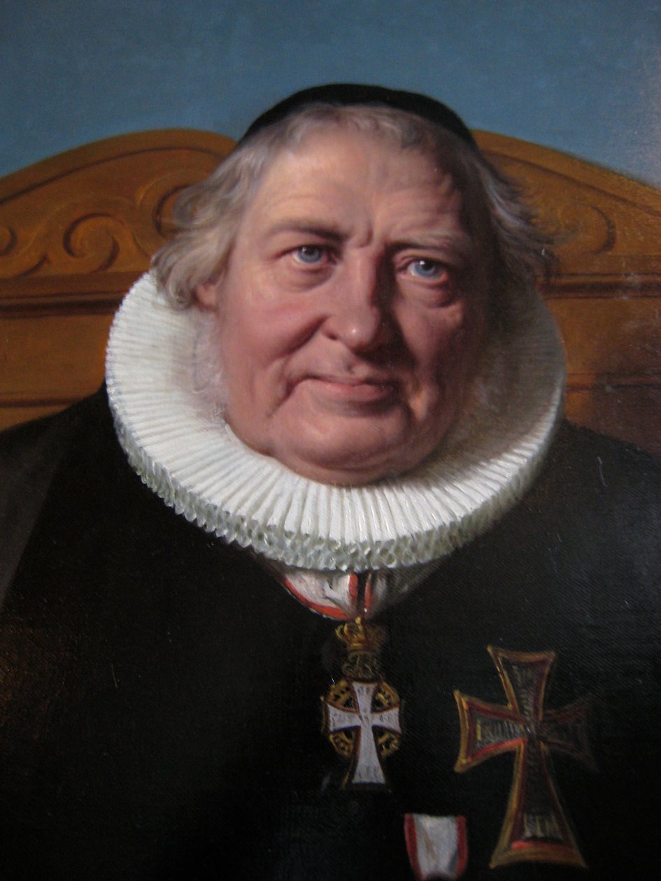 Eggert Christopher Tryde, Provost of Copenhagen 1838-1857 by Wilhelm Marstrand