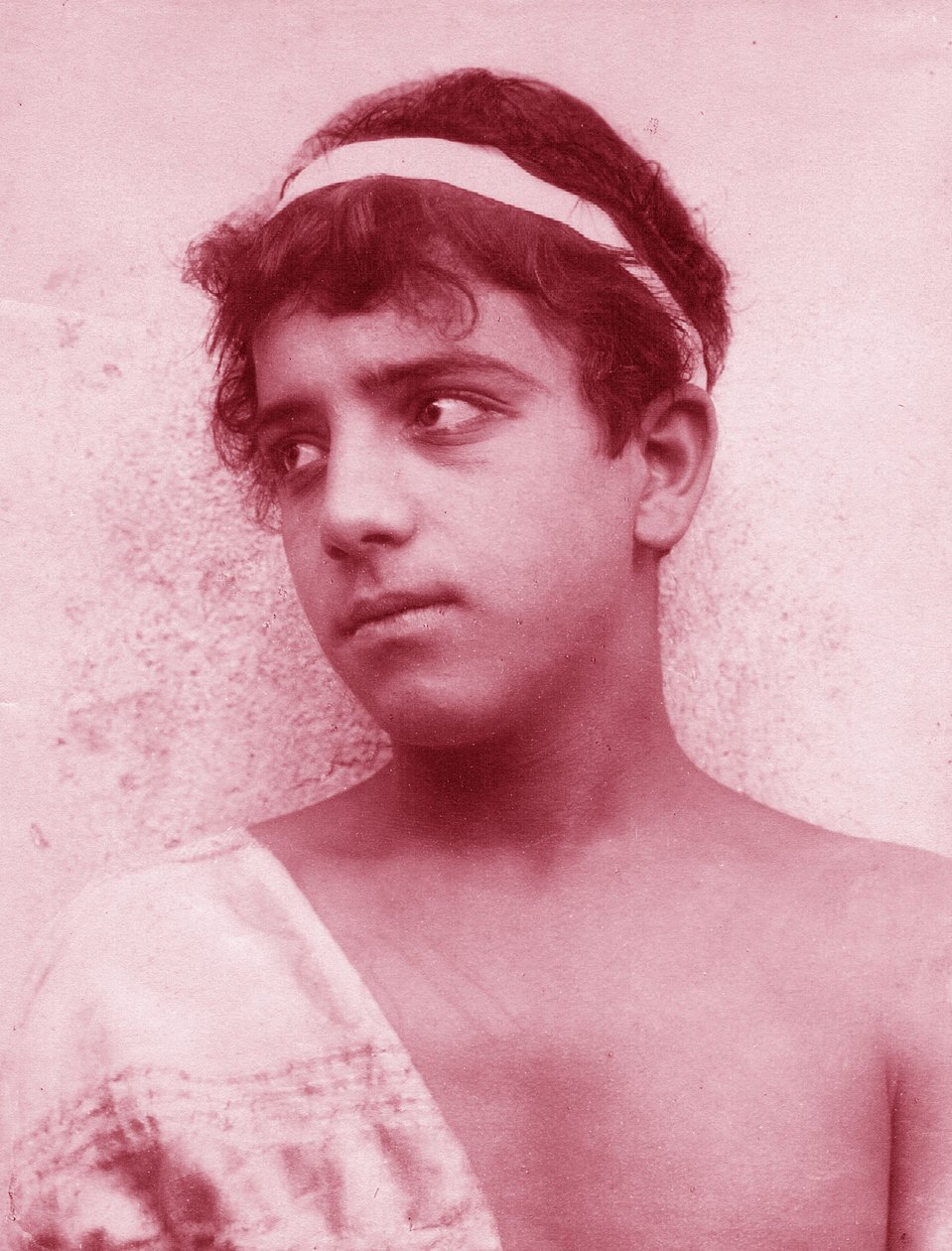 Portrait of a Sicilian boy, c.1897 by Baron Wilhelm von Gloeden