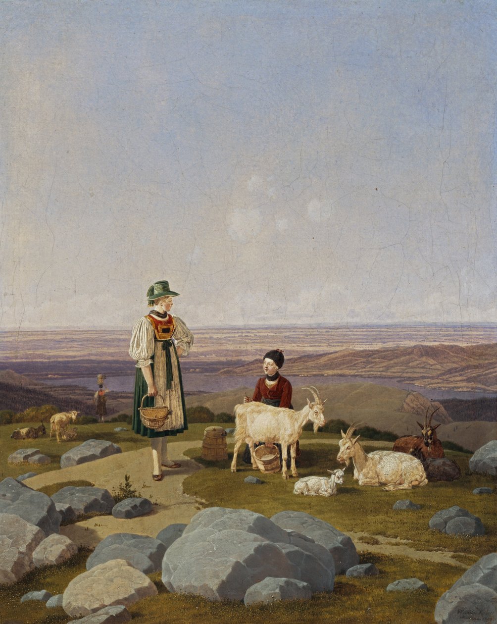 On Gaisalm by Wilhelm Alexander Kobell