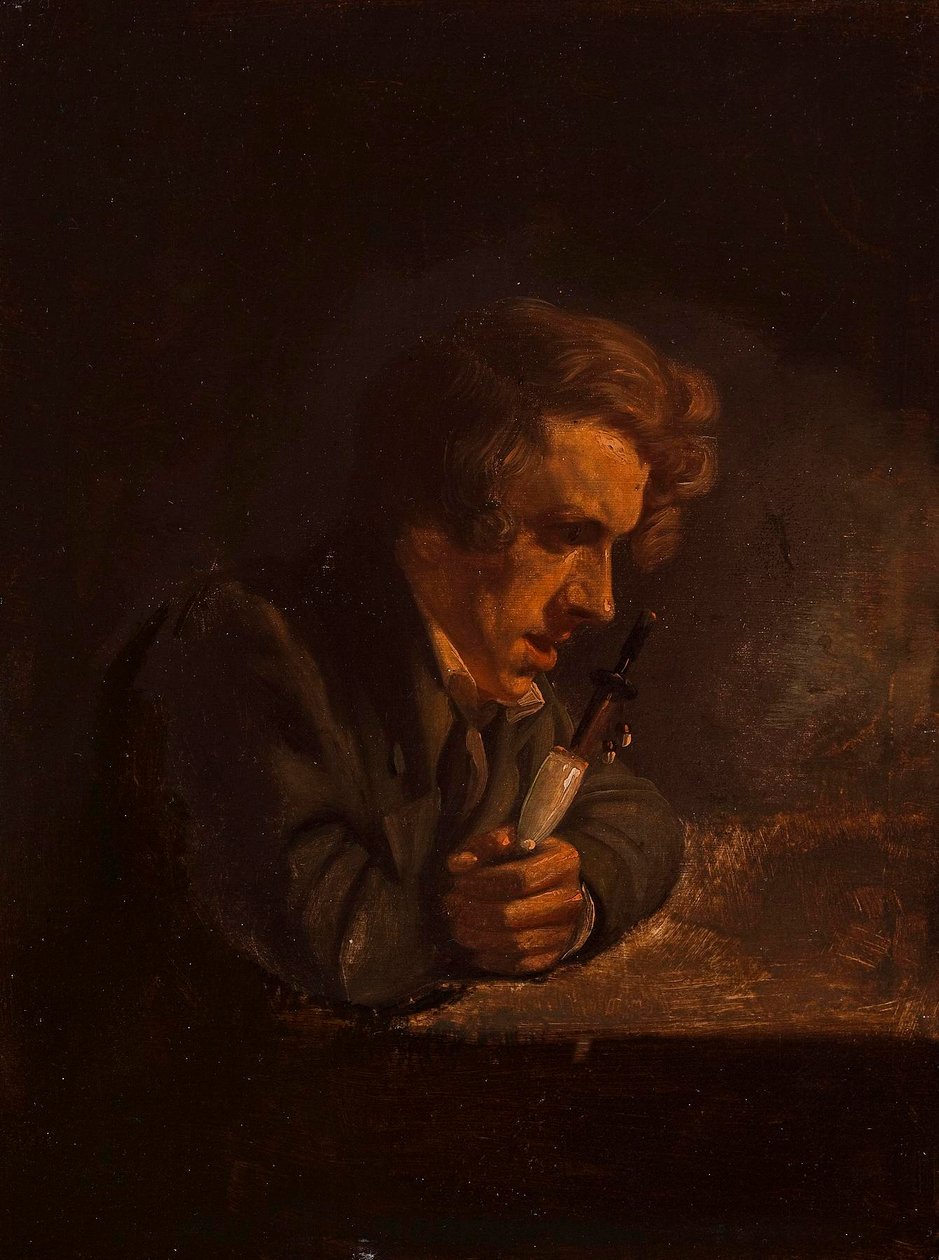 Portrait of Karl Altmann by Wilhelm Bendz