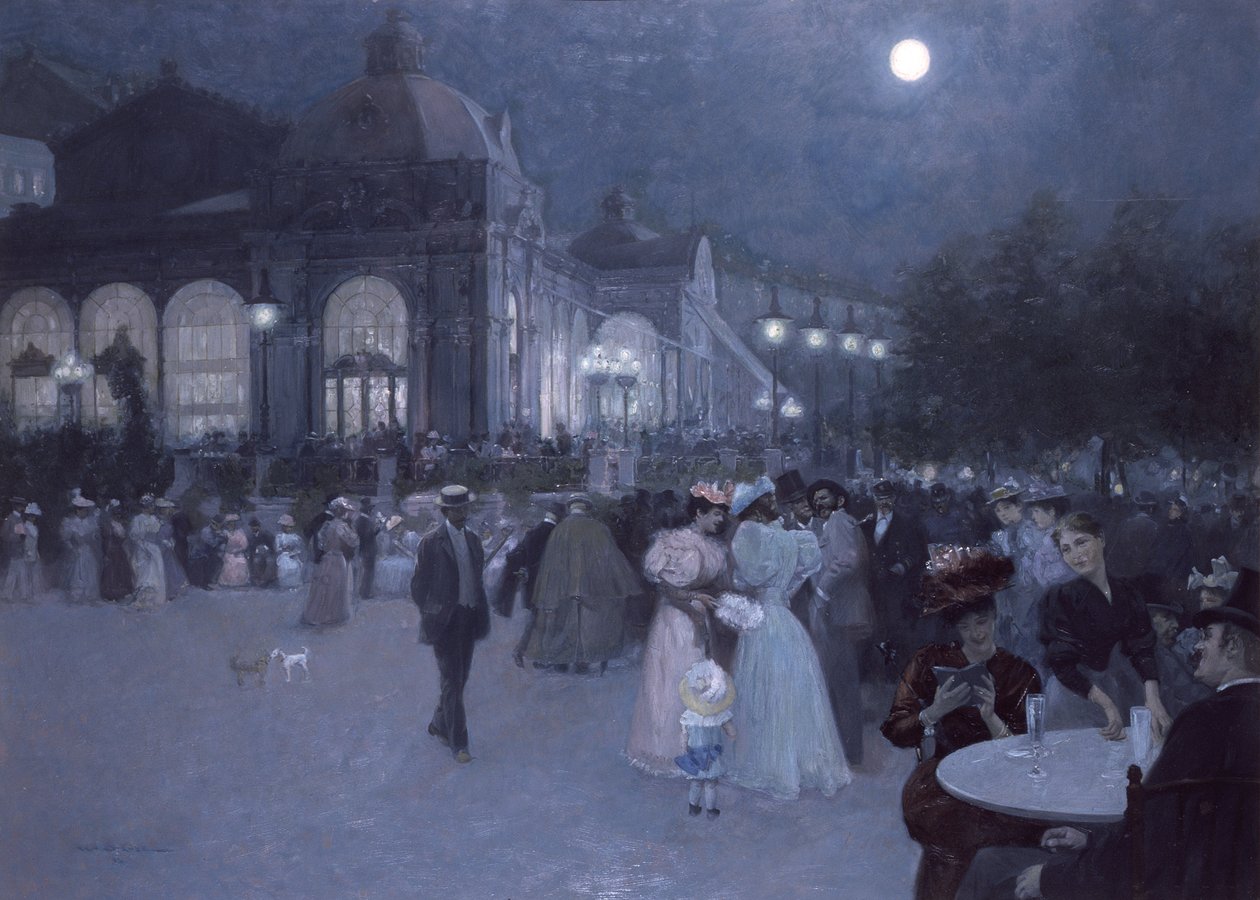 Night Concert in the Municipal Park by Wilhelm Gause