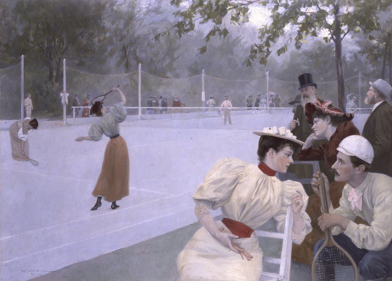 Municipal Tennis Court by Wilhelm Gause
