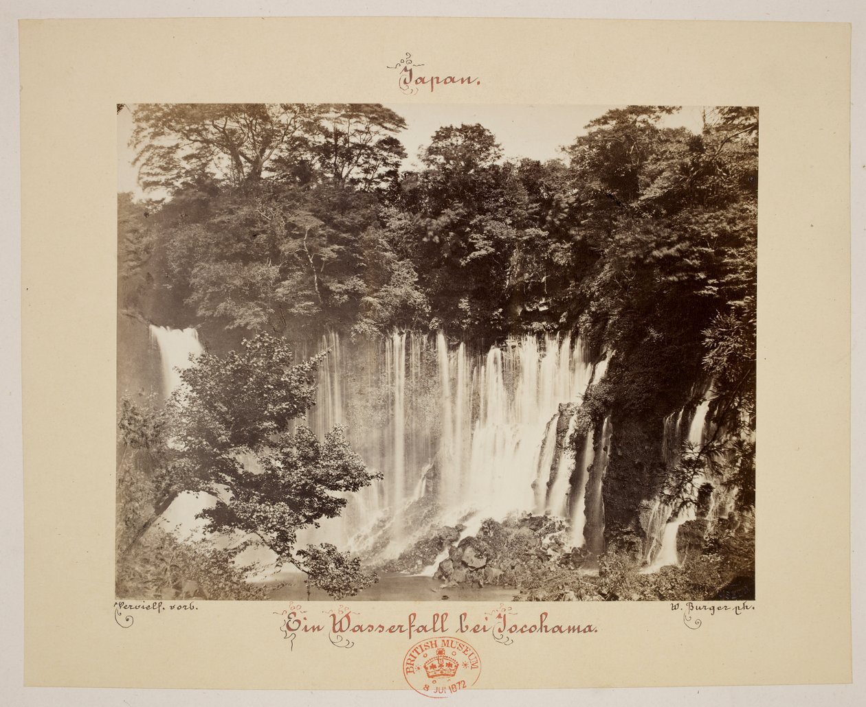Waterfall in Yokohama by Wilhelm J. Burger