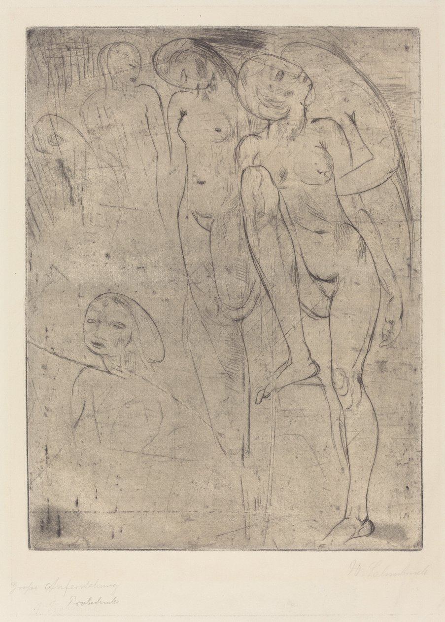 Large Resurrection by Wilhelm Lehmbruck