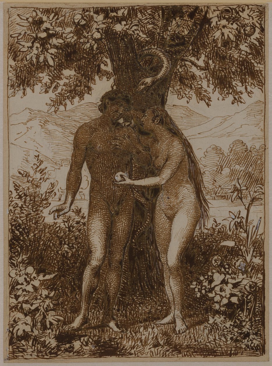 Adam and Eve by Wilhelm Marstrand