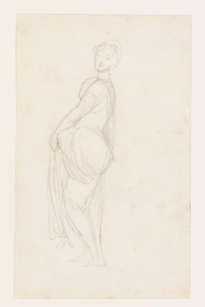 Dancing Woman by Wilhelm Marstrand
