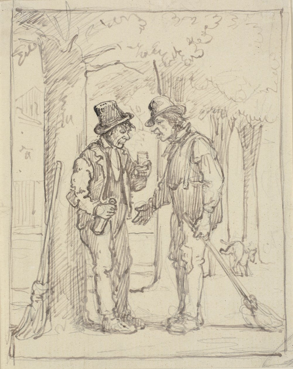 Ladegaardslemmer by Wilhelm Marstrand