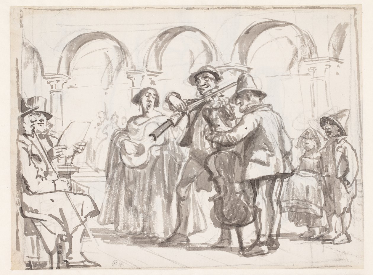 The Musician in St. Mark