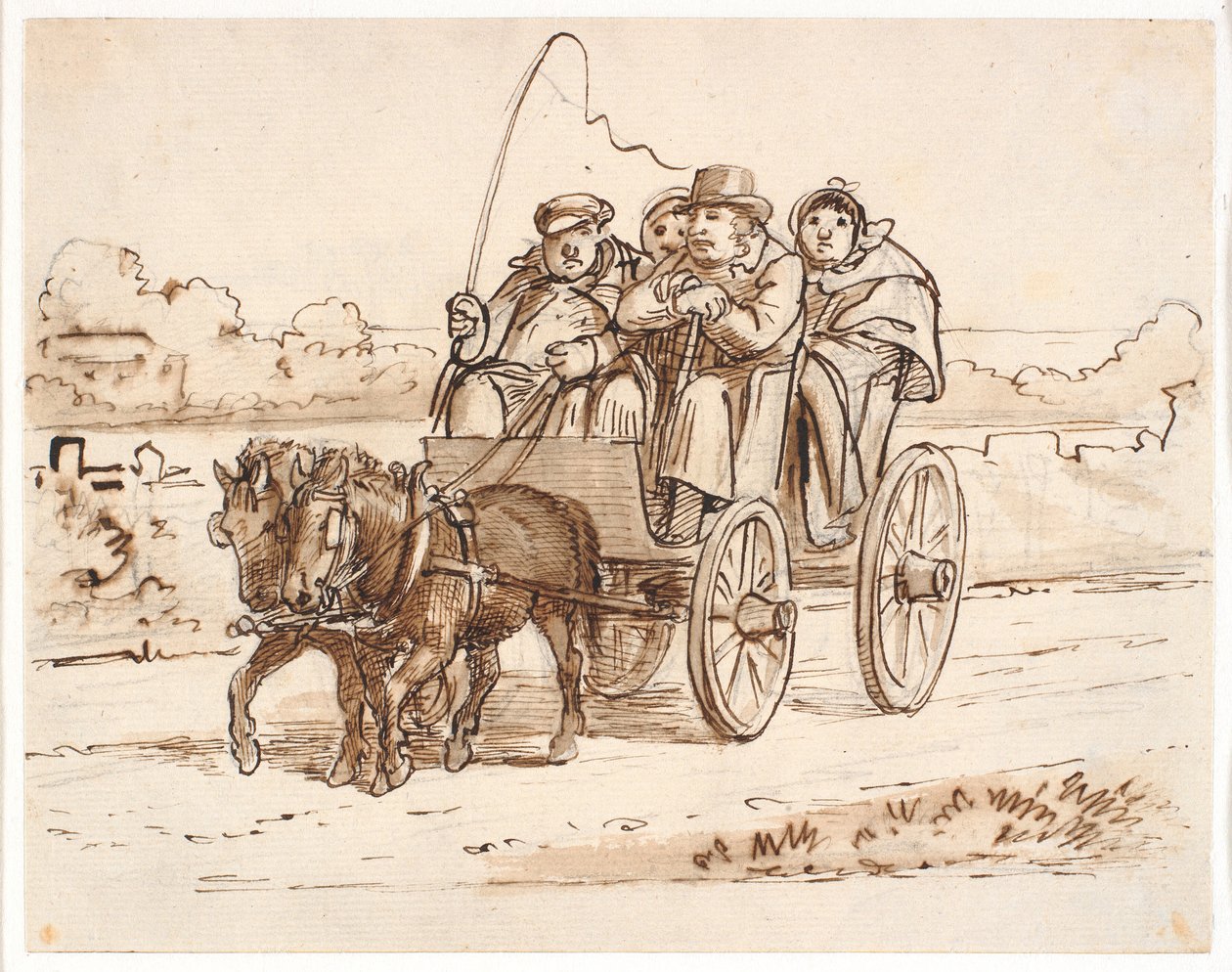 On a Picnic by Wilhelm Marstrand