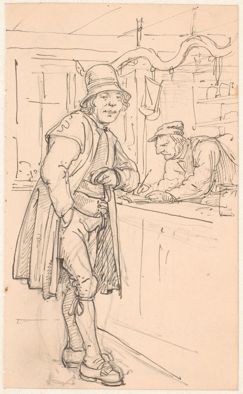 Swedish Farmer at the Merchant
