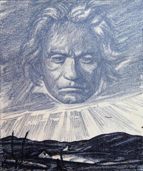 A Tribute to the Genius of Beethoven by Wilhelm Schulz