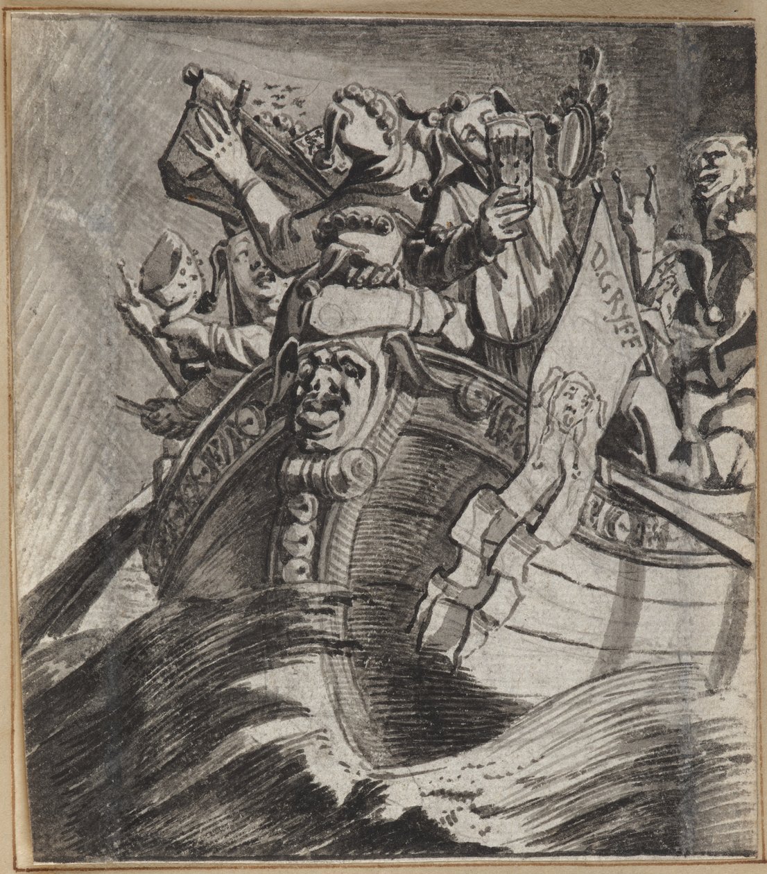 The Fool Dreaming Of The Land Of Milk And Honey by Wilhelm Stettler