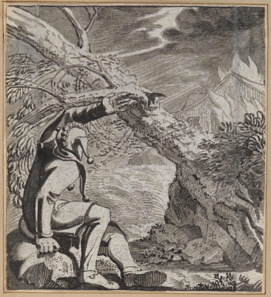 The Fool Who Is Angry At The Punishments Of God by Wilhelm Stettler