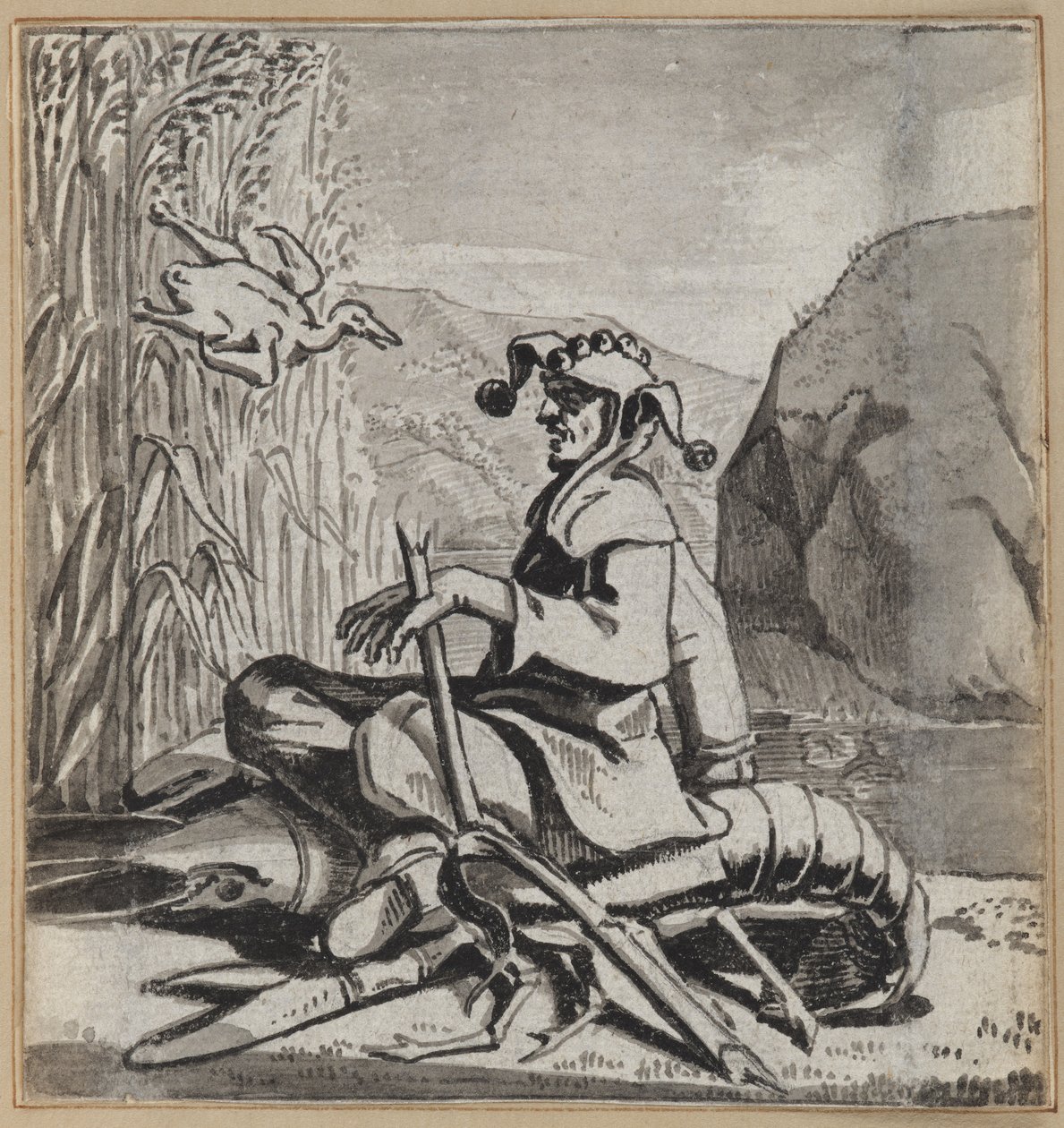 The Foul-Mouthed Fool by Wilhelm Stettler