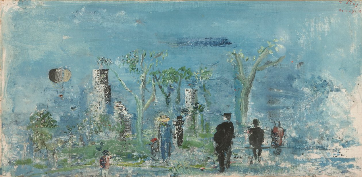 Central Park, New York by Wilhelm Thoeny