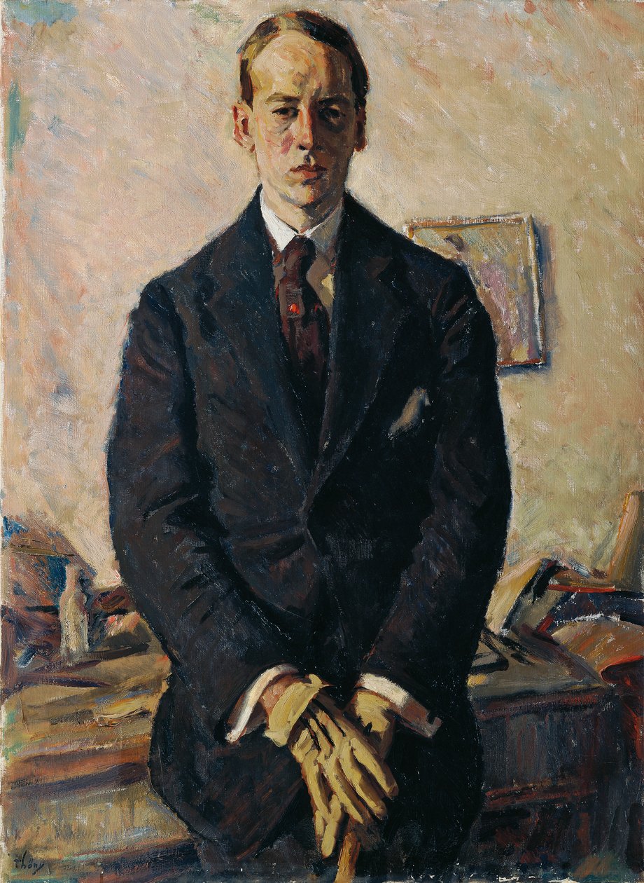 The Painter Julius Fehr by Wilhelm Thöny