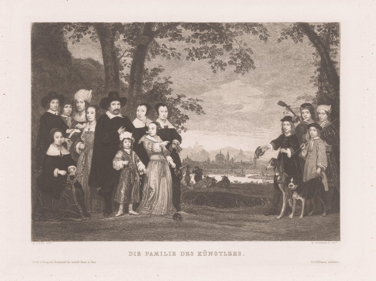 Family Portrait by Wilhelm Wörnle
