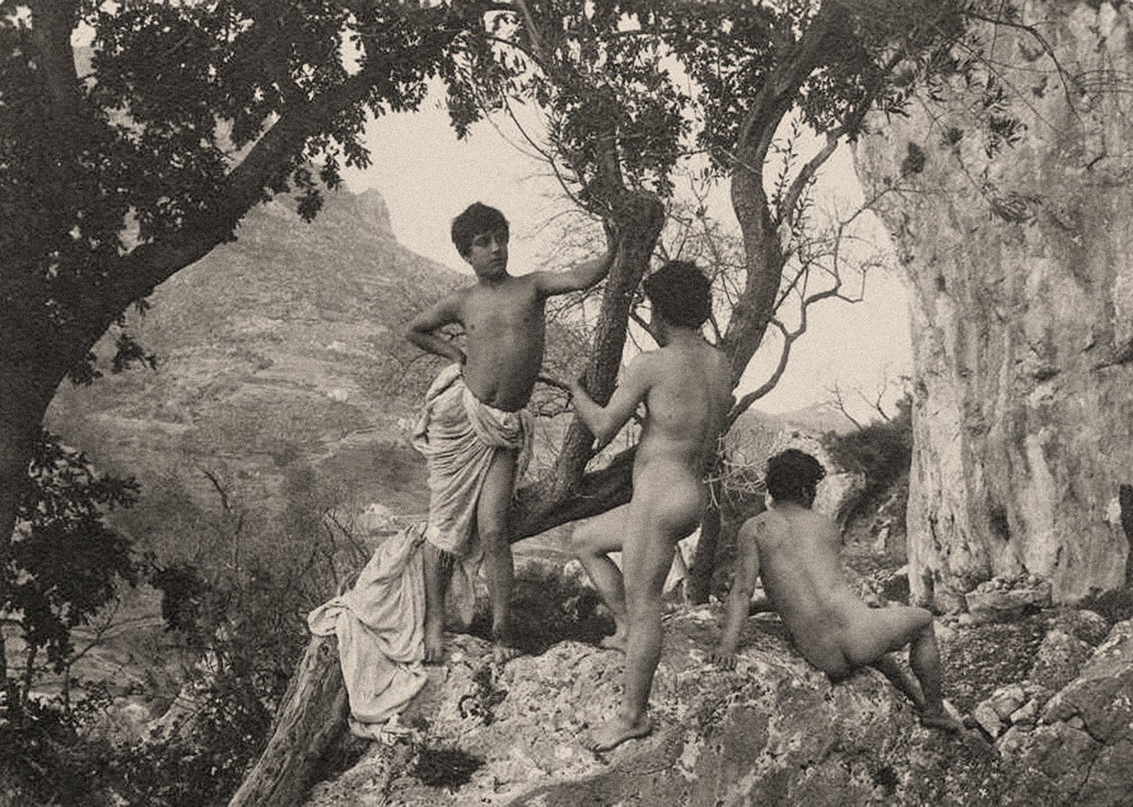 Study of Male Nudes by Baron Wilhelm von Gloeden