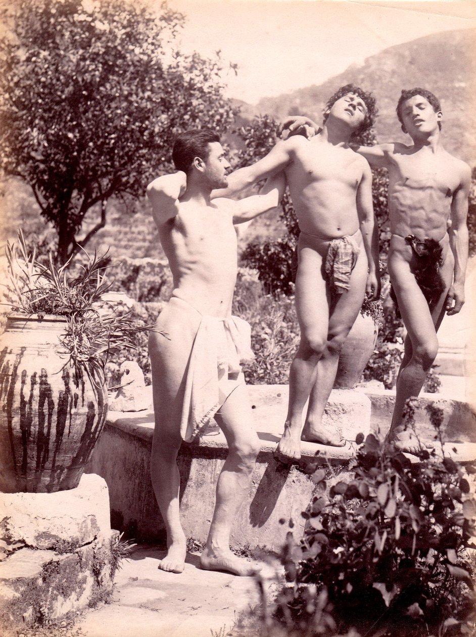 Study of Male Nudes by Baron Wilhelm von Gloeden