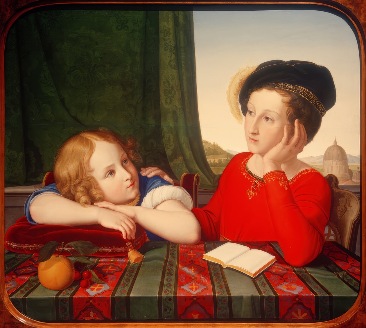 Wienczyslaw and Konstanty Potocki by Friedrich Wilhelm von Schadow