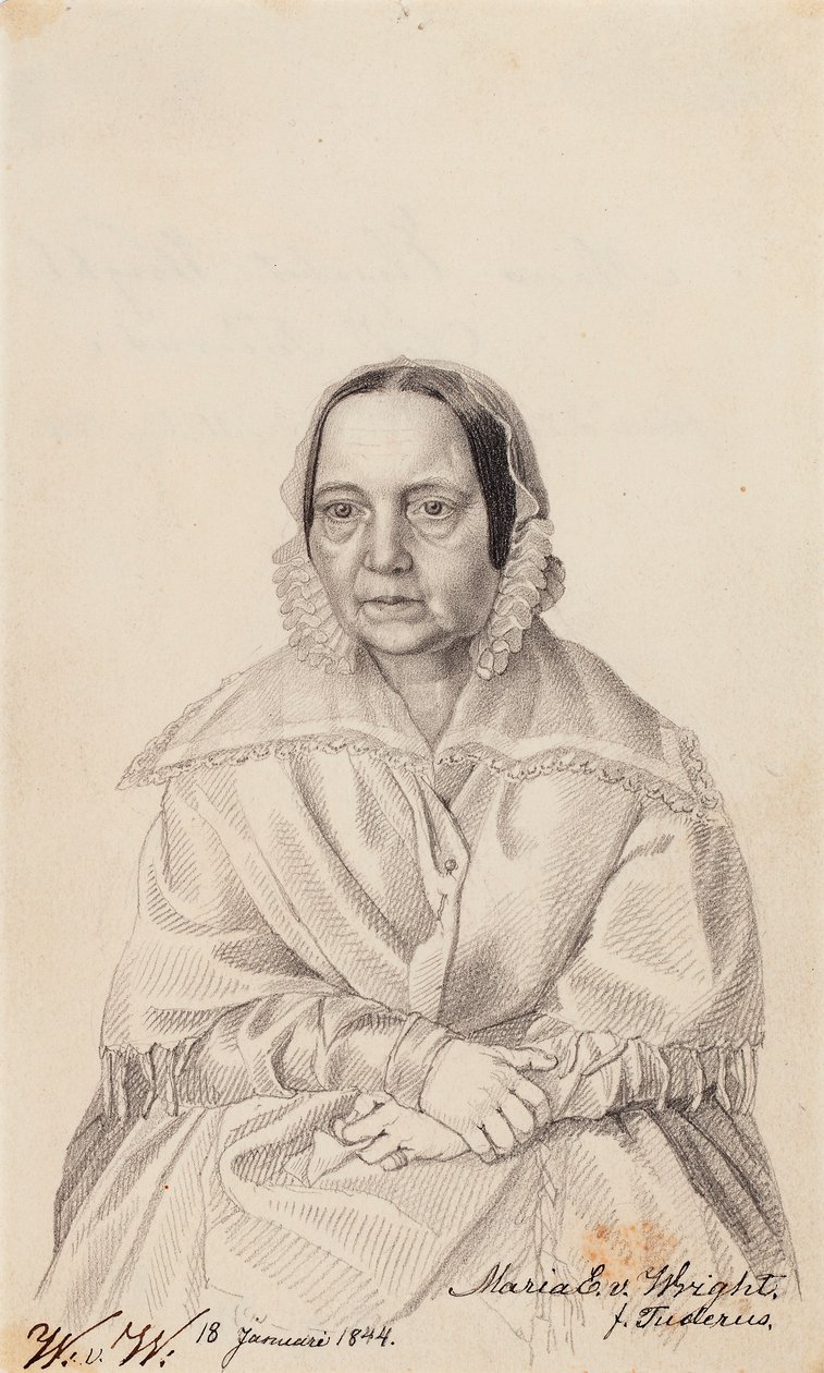 Maria Elisabeth von Wright, the Artist