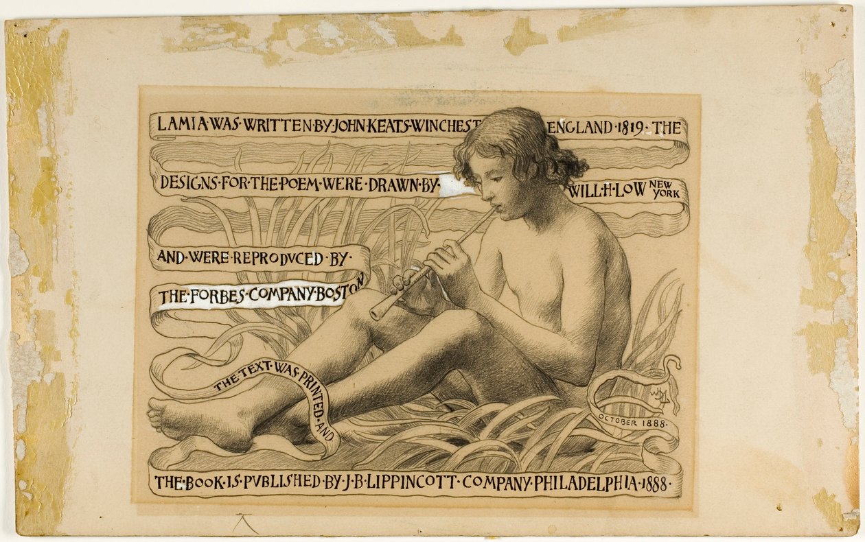 Tail-Piece - The History of the Book by Will Hicock Low