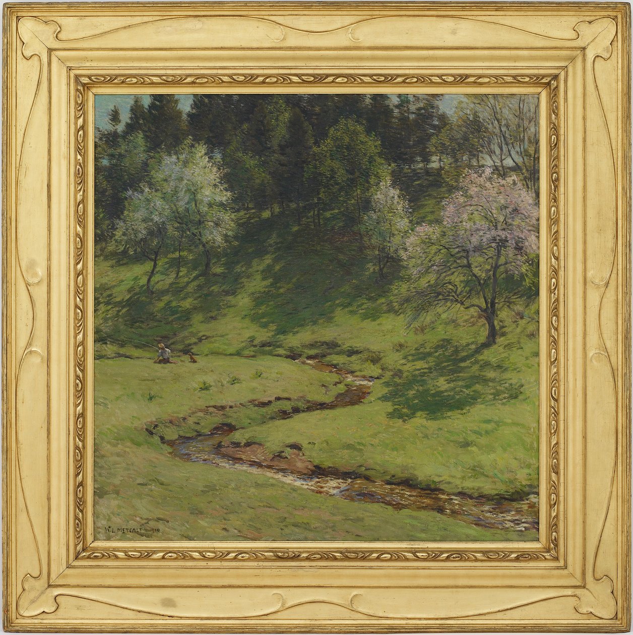 Blossom Time by Willard Leroy Metcalf