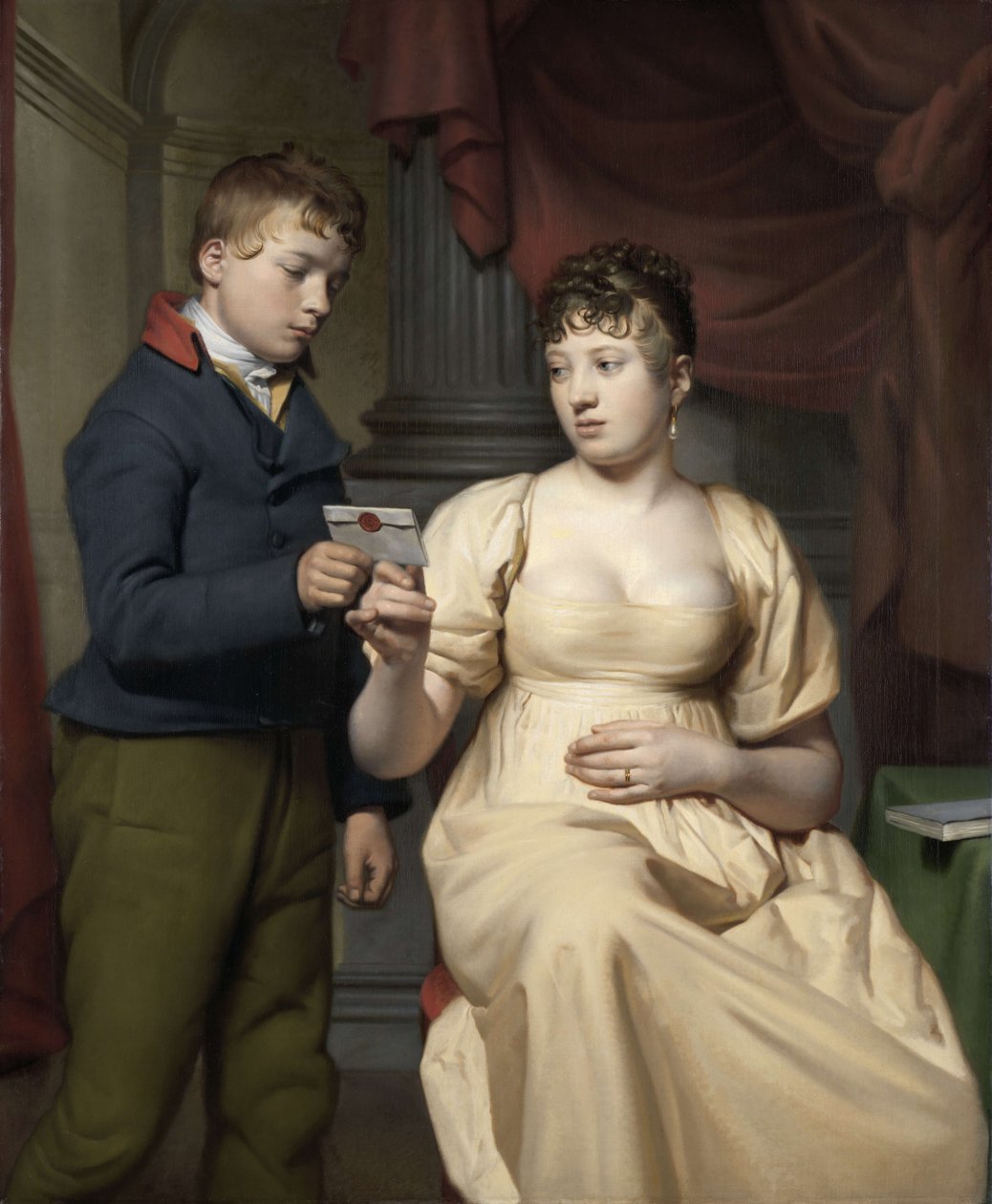 The Love Letter by Willem Bartel van der Kooi  