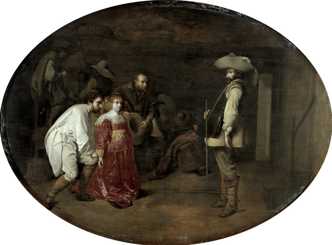 Brought Before the Captain by Willem Cornelisz Duyster