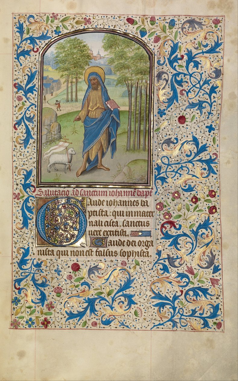 Saint John the Baptist by Willem Vrelant