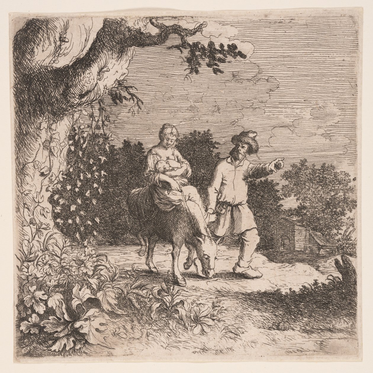 The Flight into Egypt by Willem Basse