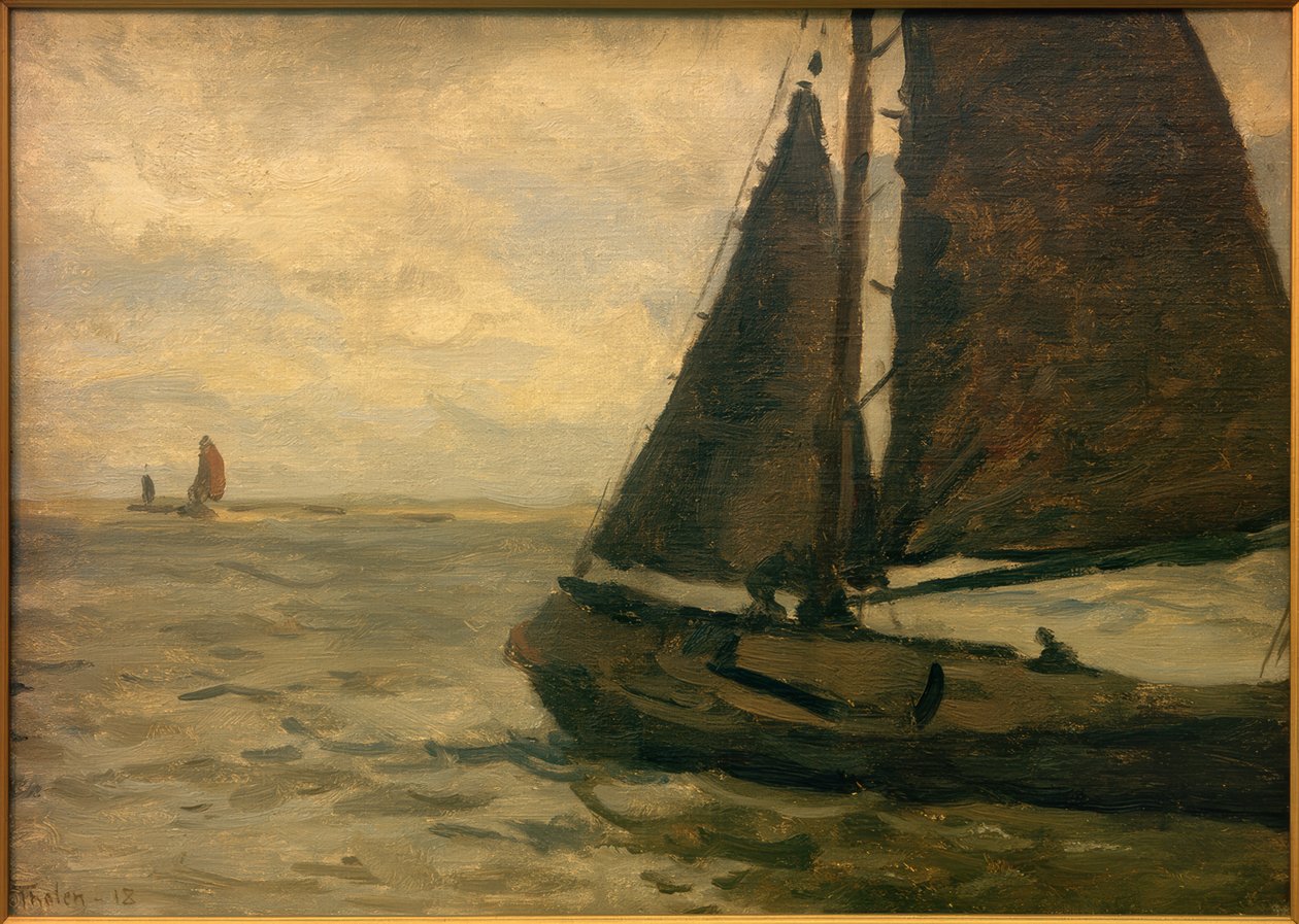 Sailing Botter by Willem Bastiaan Tholen