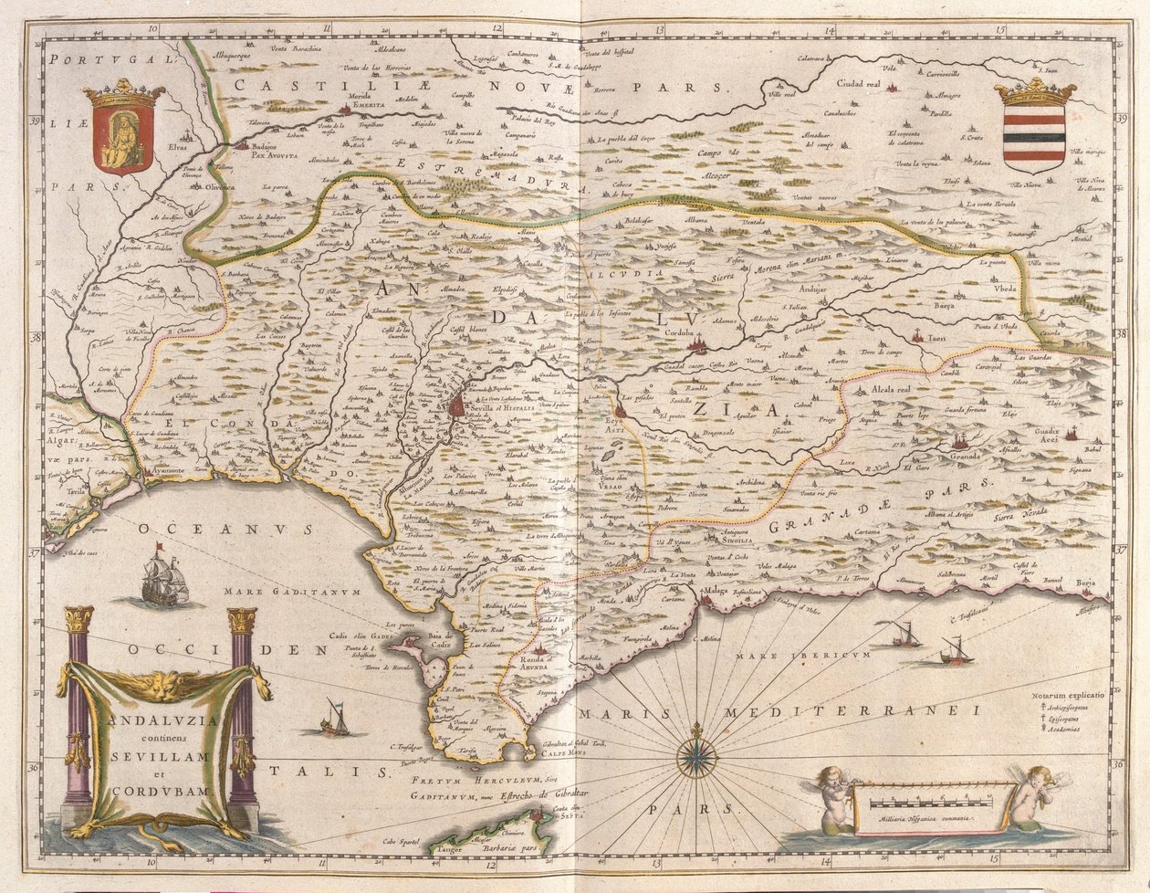 Andalusia and the City of Seville, Straits of Gibraltar, in 