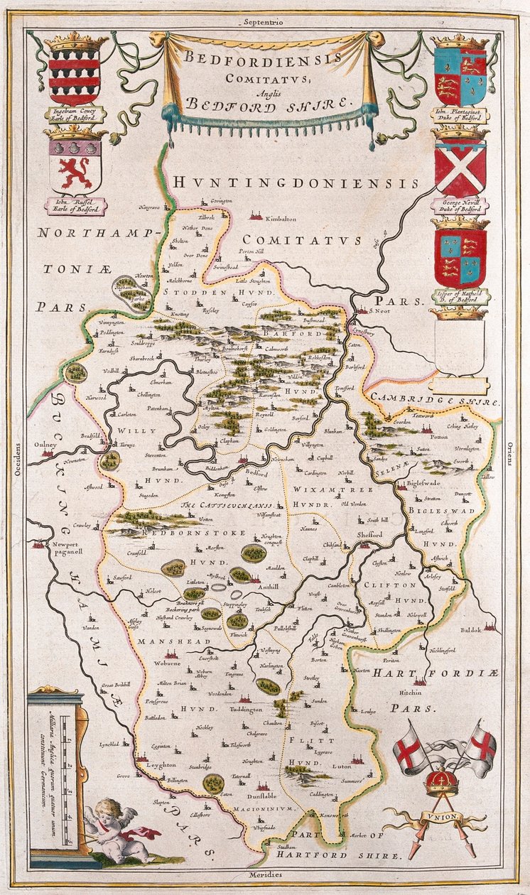 Bedfordshire, in 