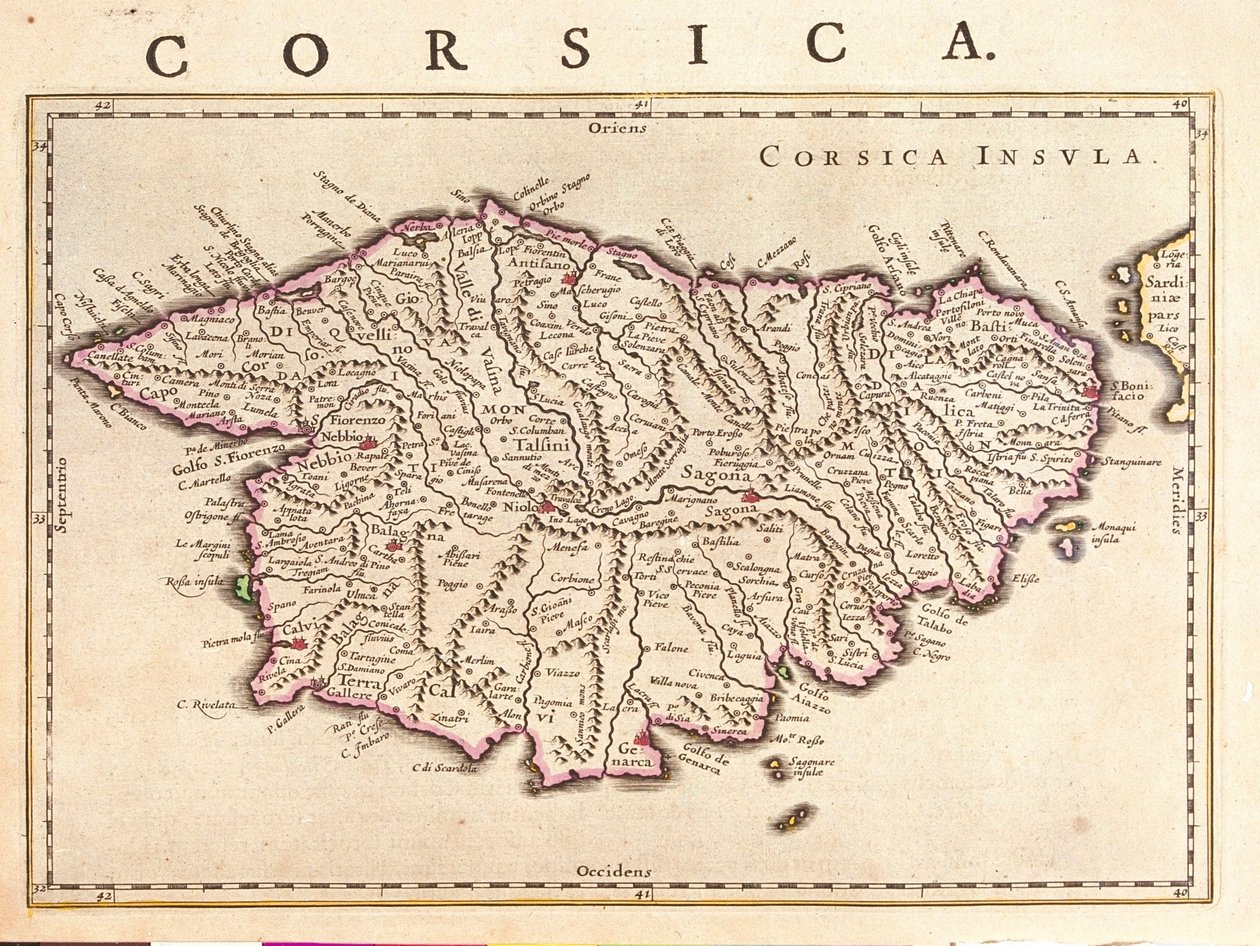 Corsica Island, in 
