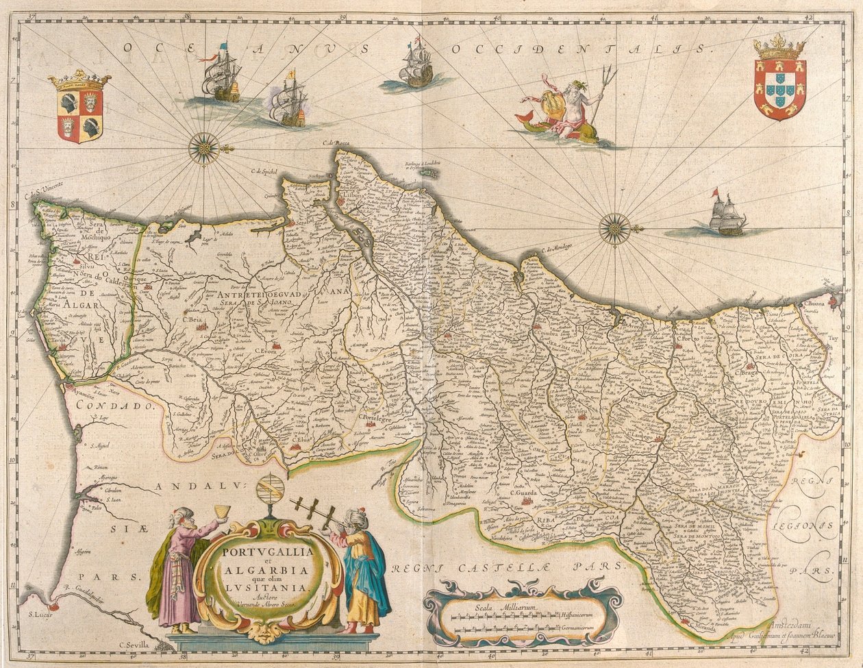 Portugal and the Algarve, in 