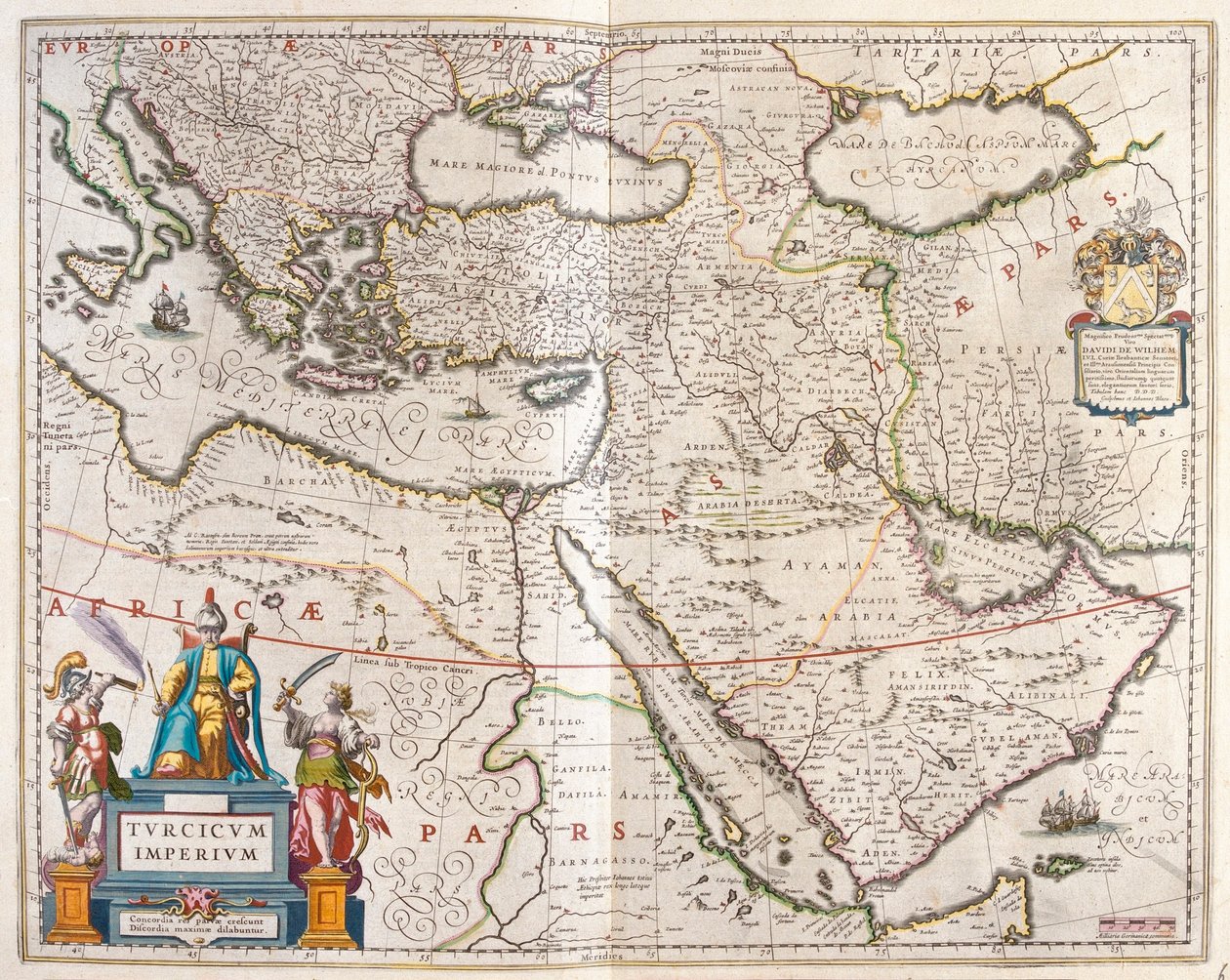 Turkish Empire, in 