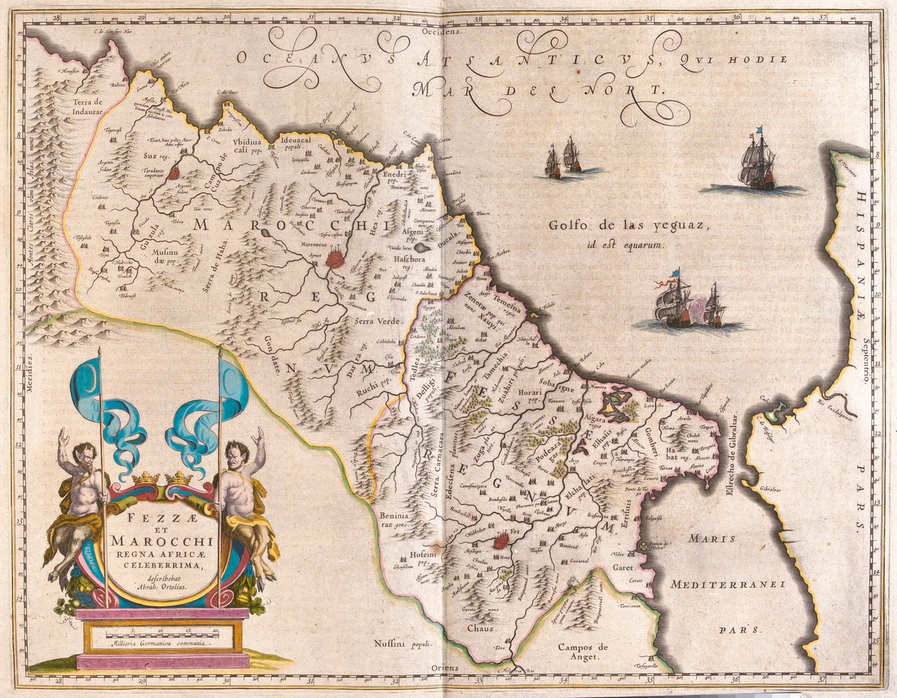 Northwest Africa and Morocco, in 
