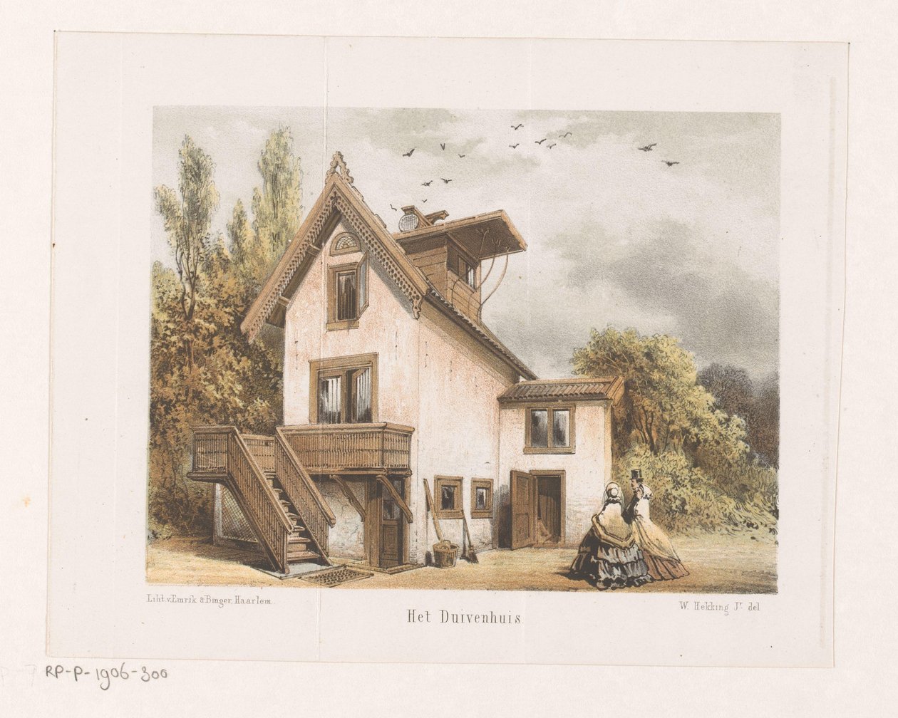 Dovecote in Artis by Willem Hekking jr.
