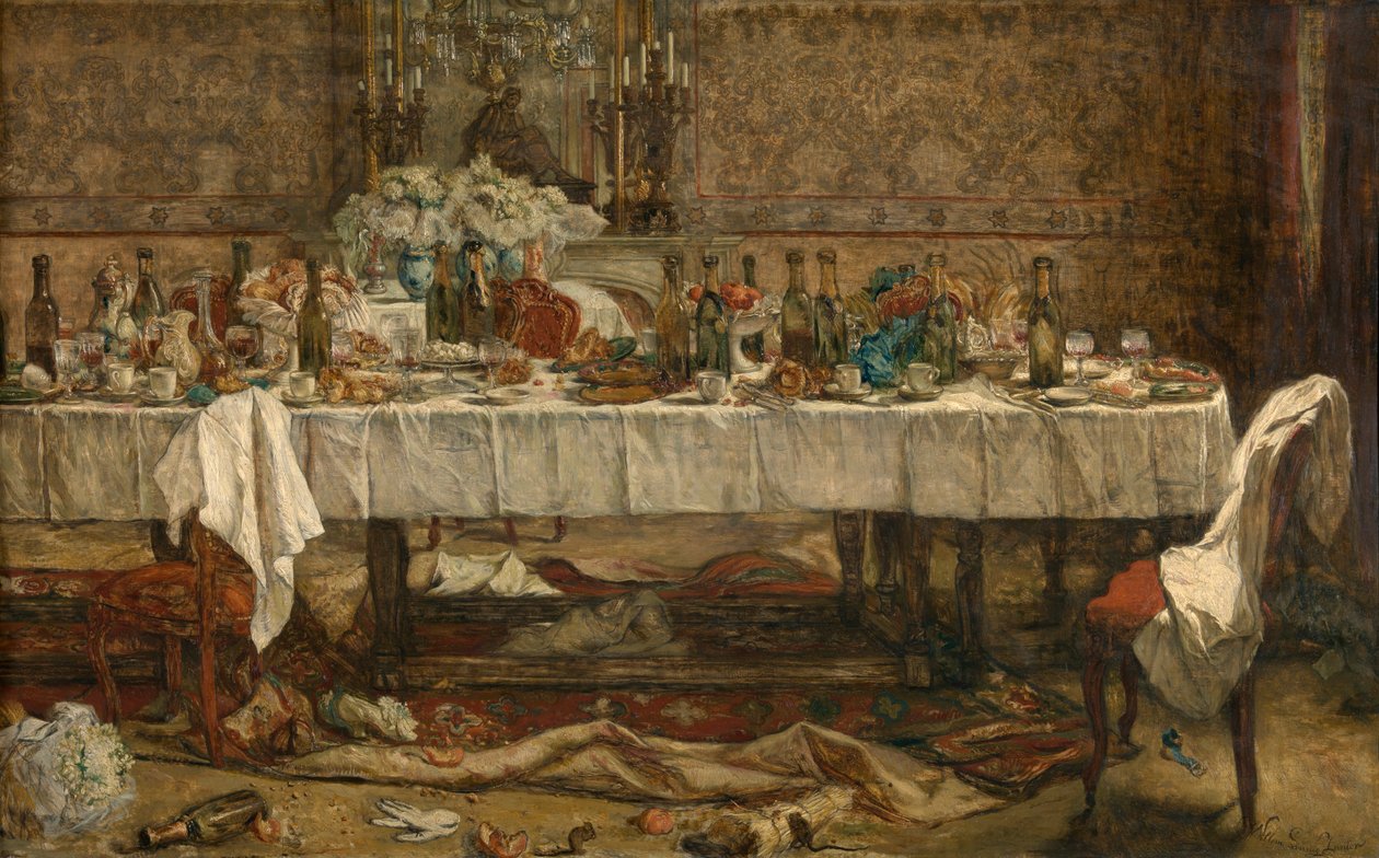 After the Wedding by Willem II Linnig