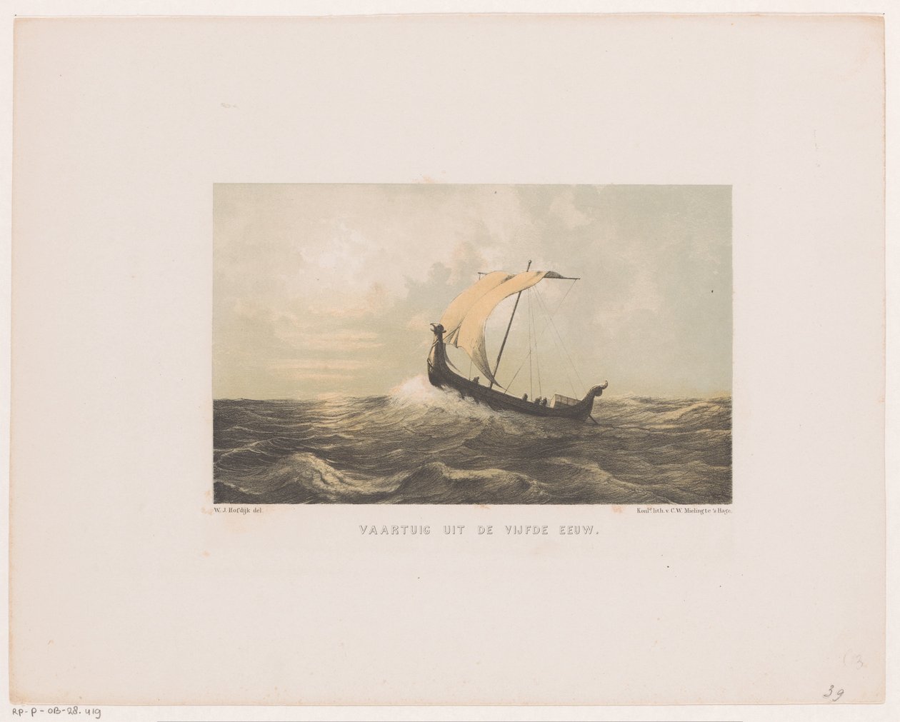 Vessel, 5th century by Willem Jacob Hofdijk