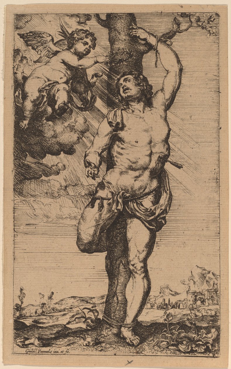 Saint Sebastian by Willem Panneels