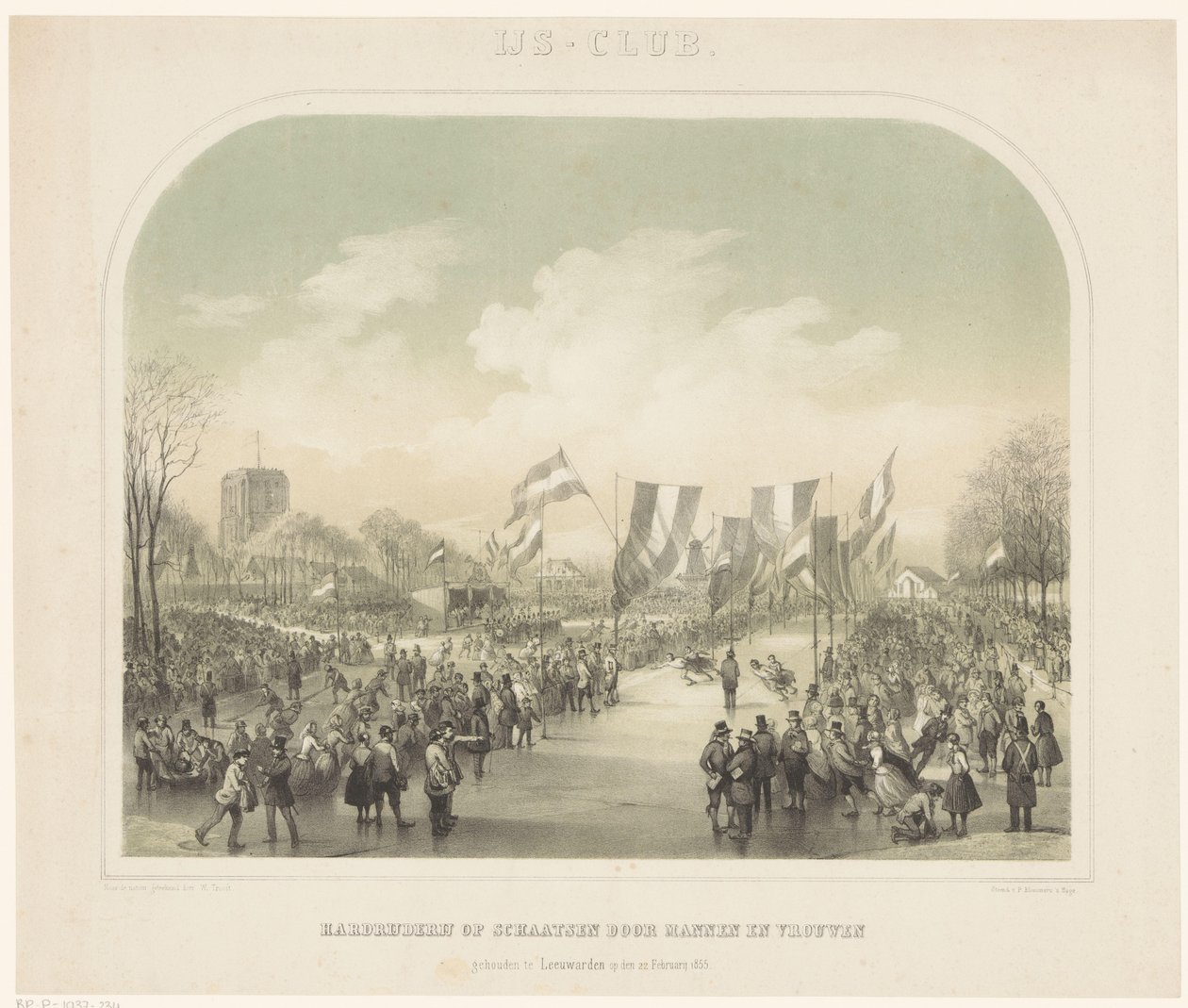 Skating Competition by Willem Troost (II)