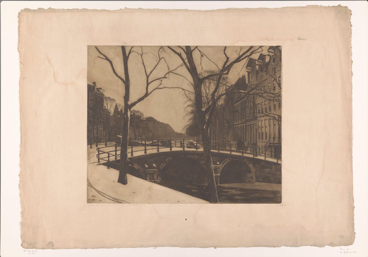 Herengracht, Amsterdam by Willem Arnoldus Witsen