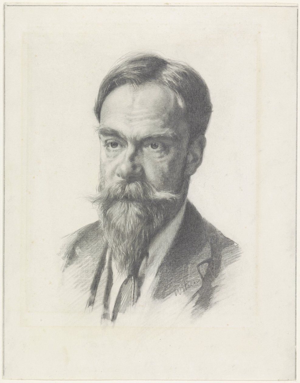 Portrait of Frans Coenen by Willem Arnoldus Witsen
