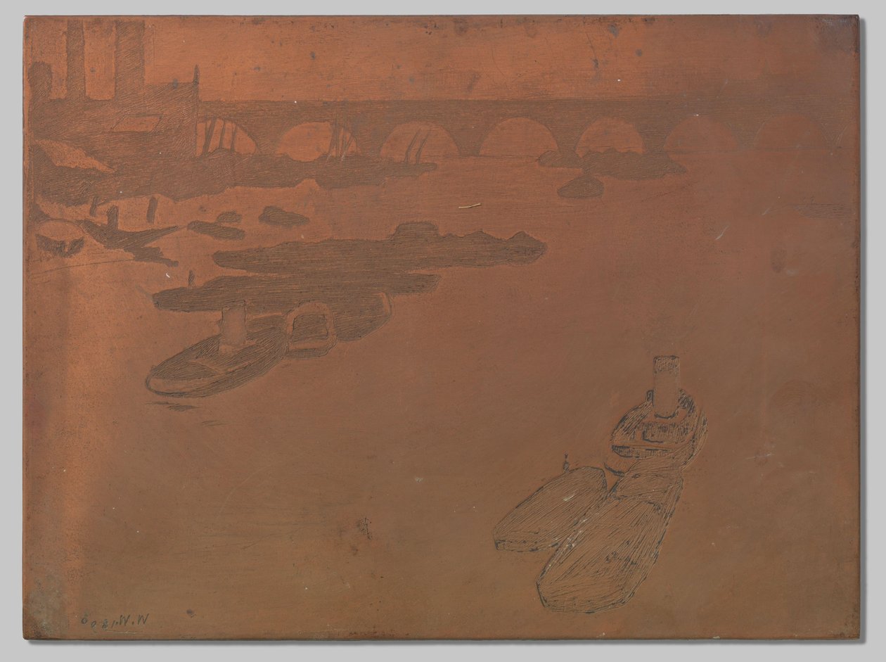 Ships on the Thames by Willem Arnoldus Witsen